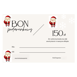 BON PODARUNKOWY 150ZŁ